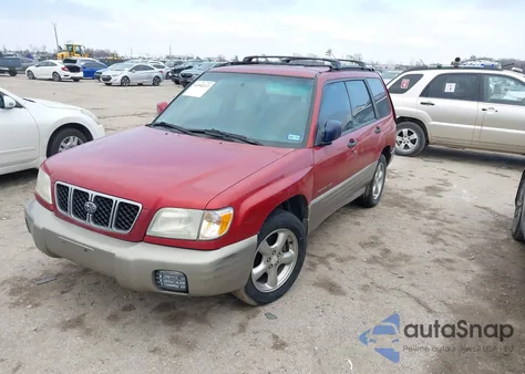 2001 Subaru Forester S из США, поврежденный, VIN JF1SF65551H763607